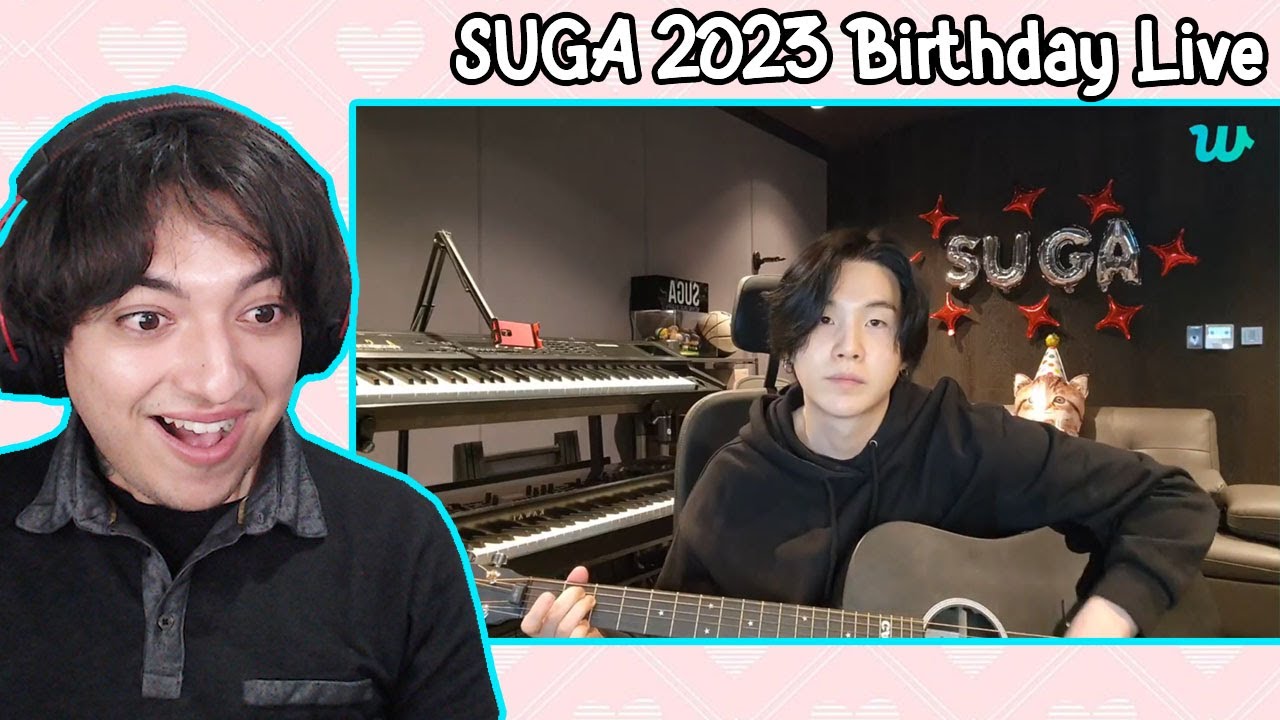 YOONGI SANG on his LIVE?! - Suga Weverse Live 2023.03.09 Reaction