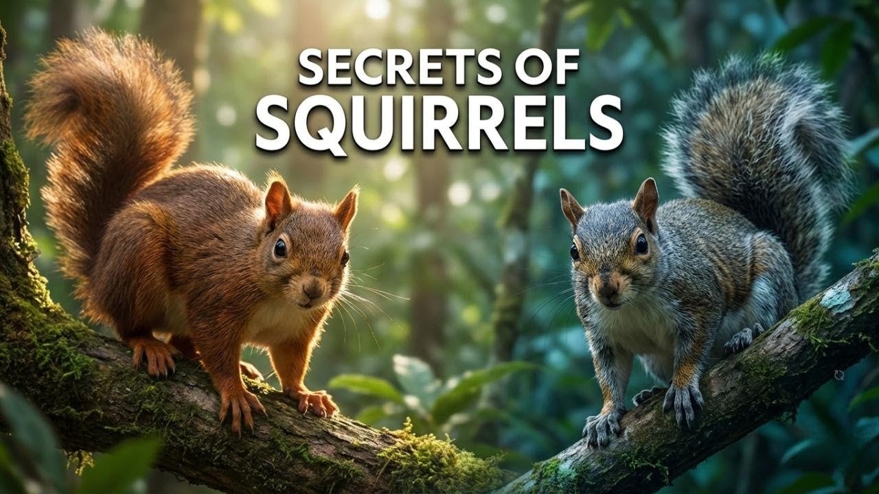Sneaky Squirrels Steal Acorns | Spy In The Wild | BBC Earth