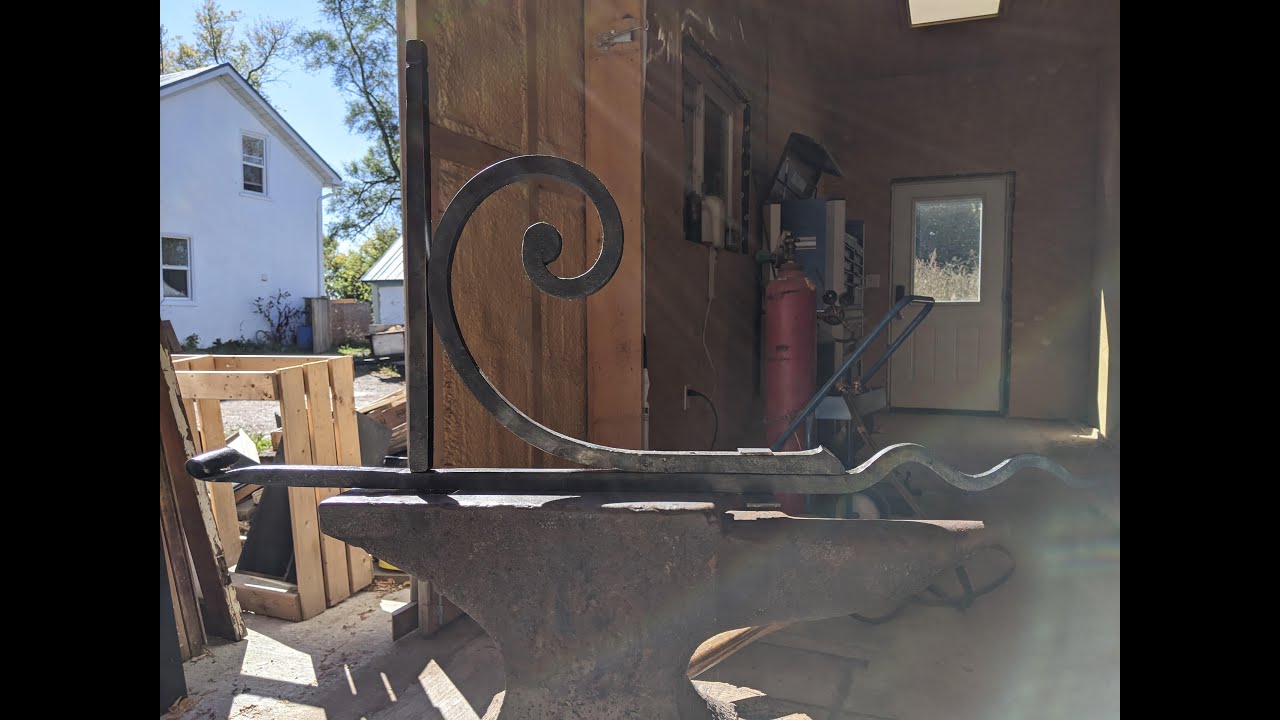 Forging a Lantern Hanger