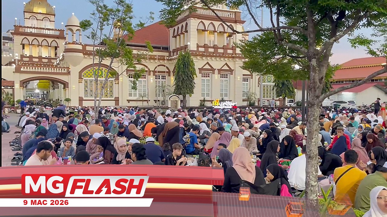 Lebih 2,500 Termasuk Bukan Islam Berbuka Di Masjid  Jamek Muhammadi #MGFlash
