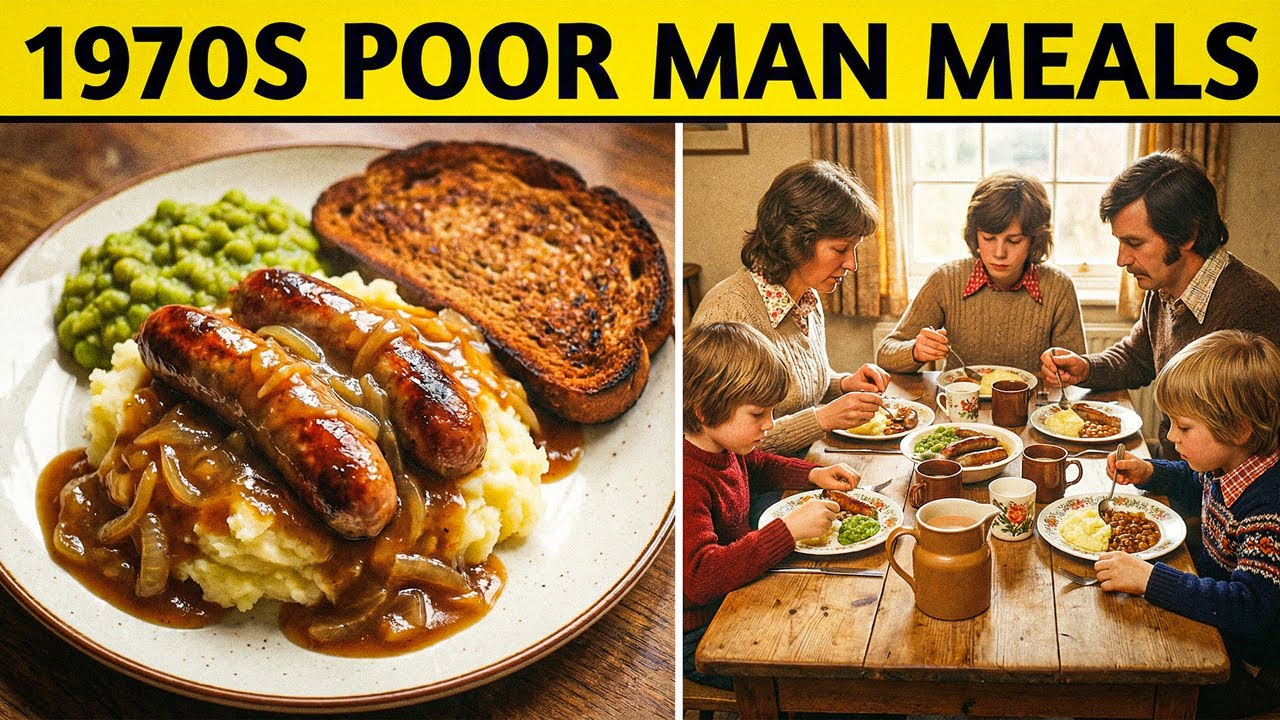 25 Forgotten Dinners Every British Family In 1970s Ate Weekly!