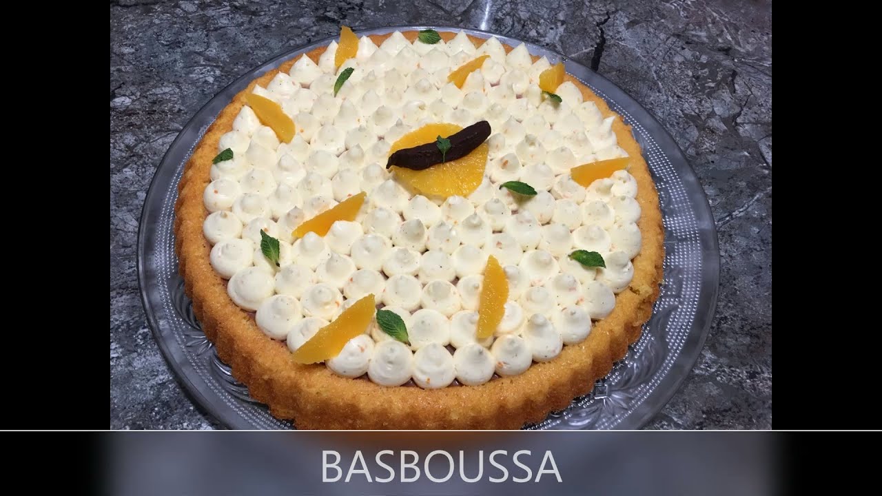 Basboussa façon tarte 😍👌🏼
