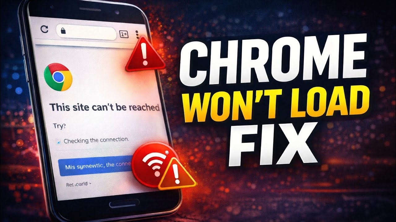 Chrome Won’t Open Websites? Easy Fix (Android)Internet