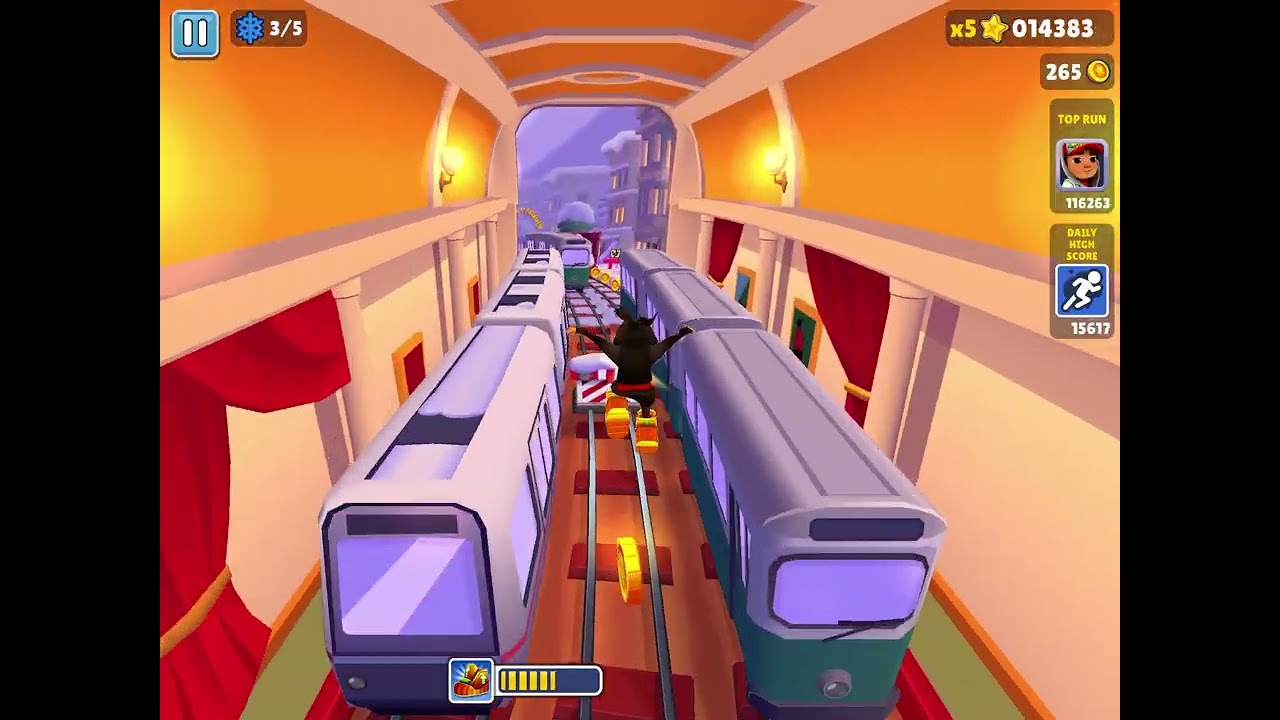 Down version on subway surfers on iPad!!!
