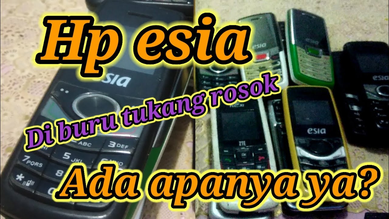 hp esia masih di buru tukang rosok
