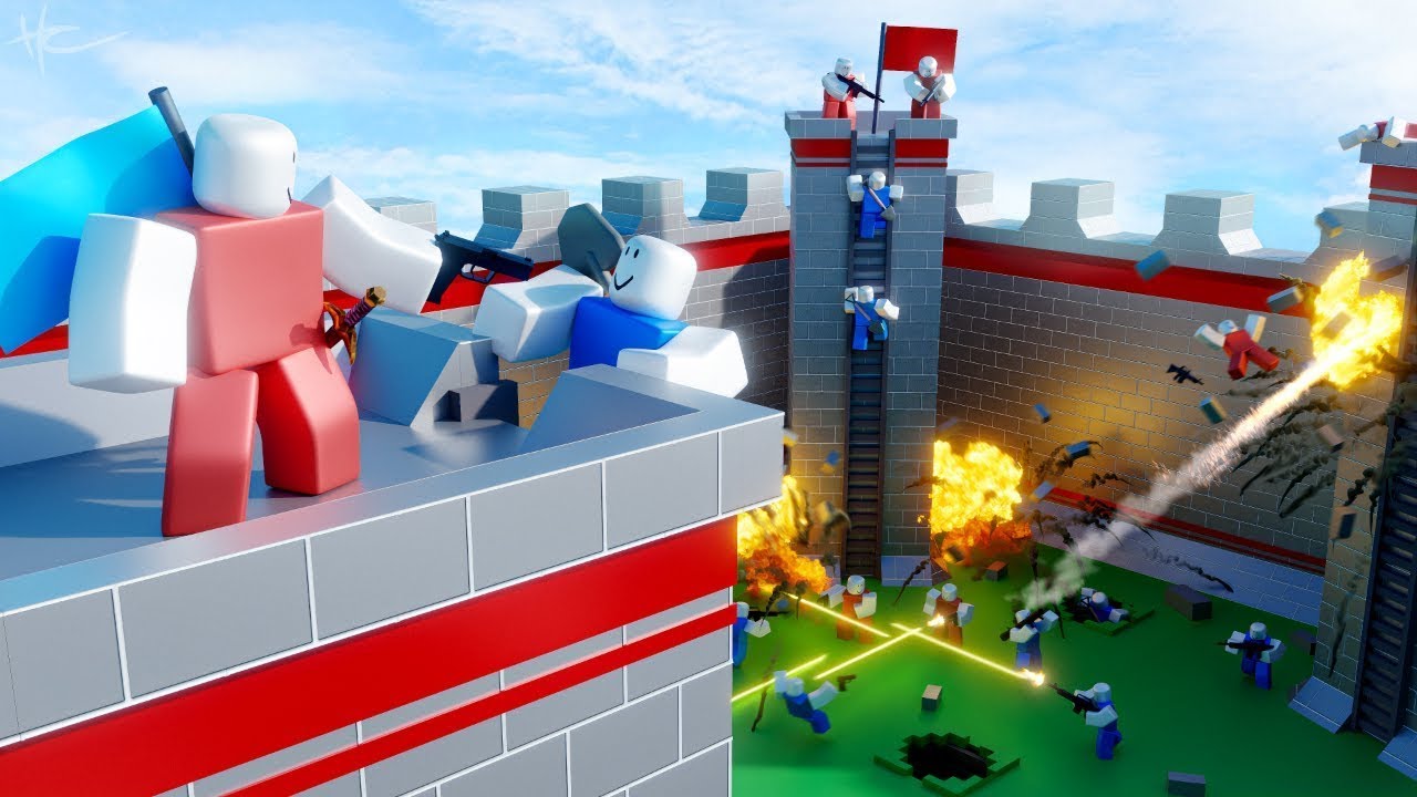 ROBLOX|Flag Wars. Играю в игру Флаг войны.
