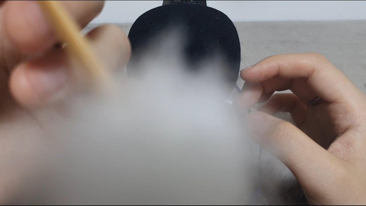 틀어놓고 주무셔요 😴 | 요청 영상 | Brushing on microphone and screen