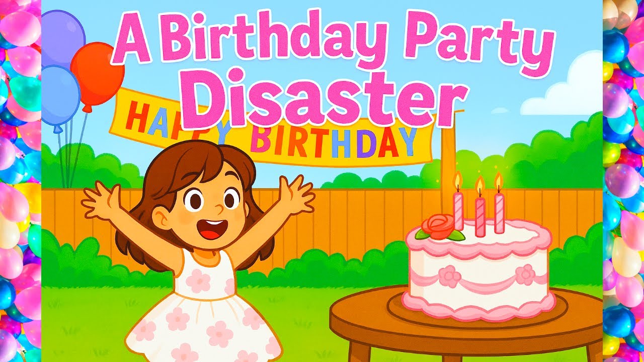 A Birthday Party Disaster 🎂 Funny Kids Storytime | Read Aloud for Children