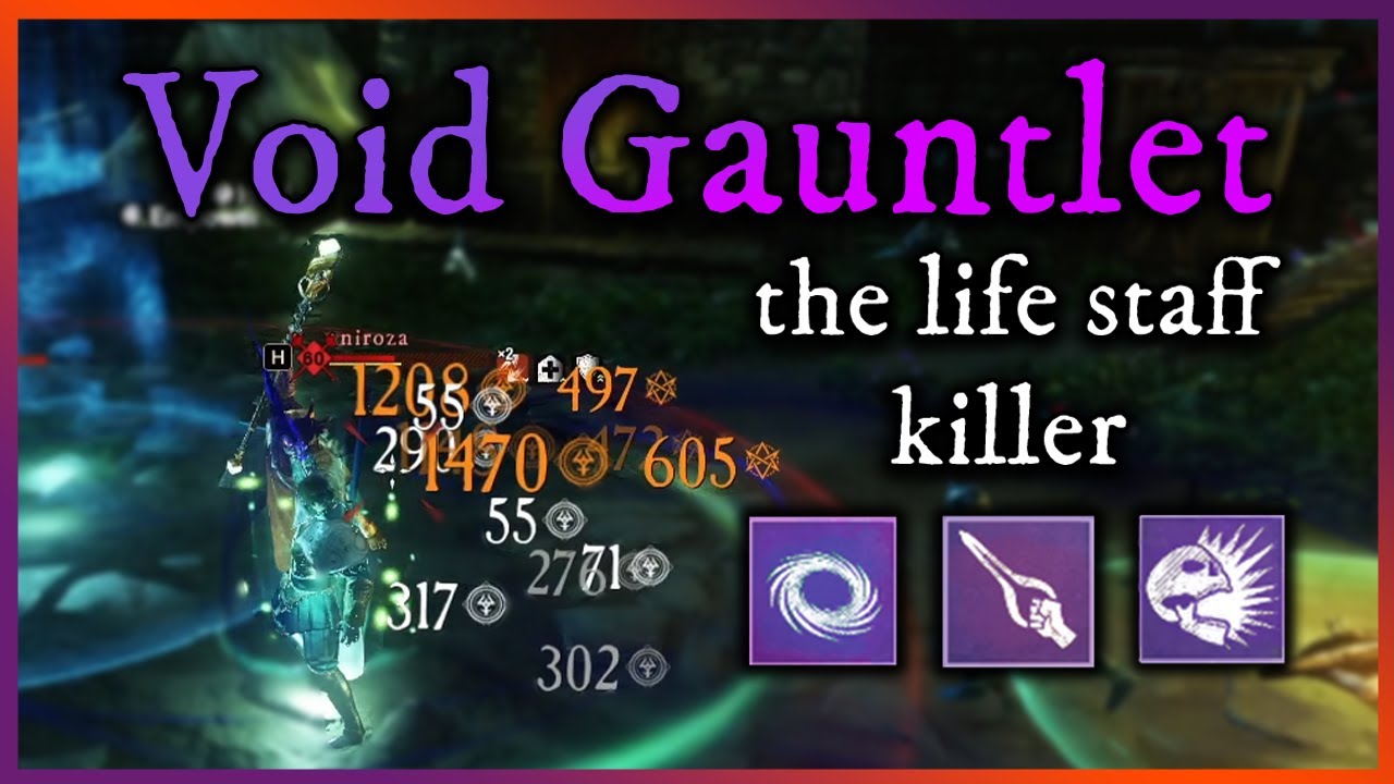 INSANE Void Gauntlet Damage - VG / FS Outpost Rush Higlights, Void Gauntlet PvP Build