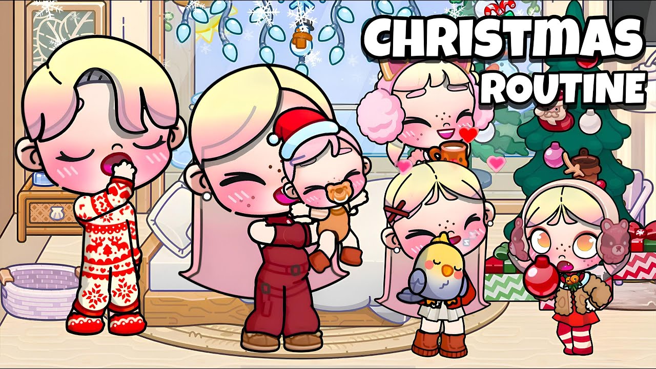 🎁 ASMR ROTINA MANHÃ DE NATAL | AVATAR WORLD ROTINAS E HISTÓRIAS