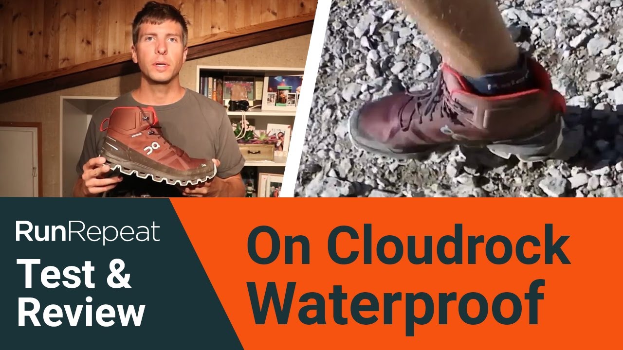 On Cloudrock Waterproof test & review - A speed hiking boot