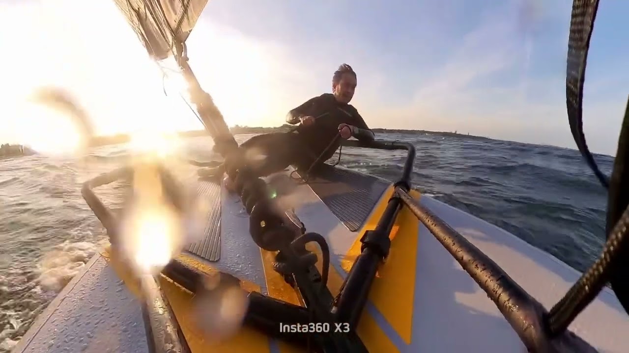 TIWAL 3 on the Baltic Sea at Haffkrug