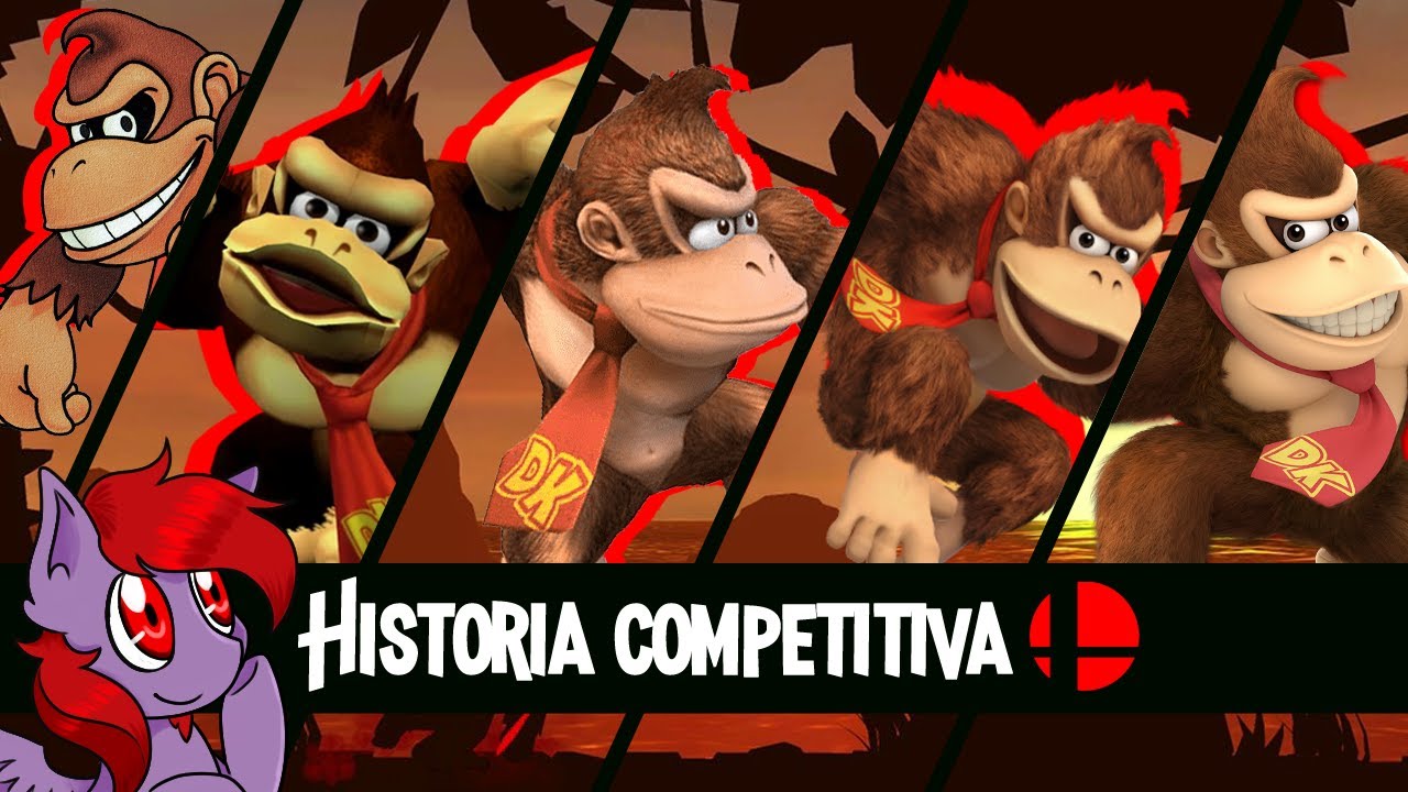 Un simio no muy ligero - Historia de Donkey Kong en el competitivo de Smash Bros