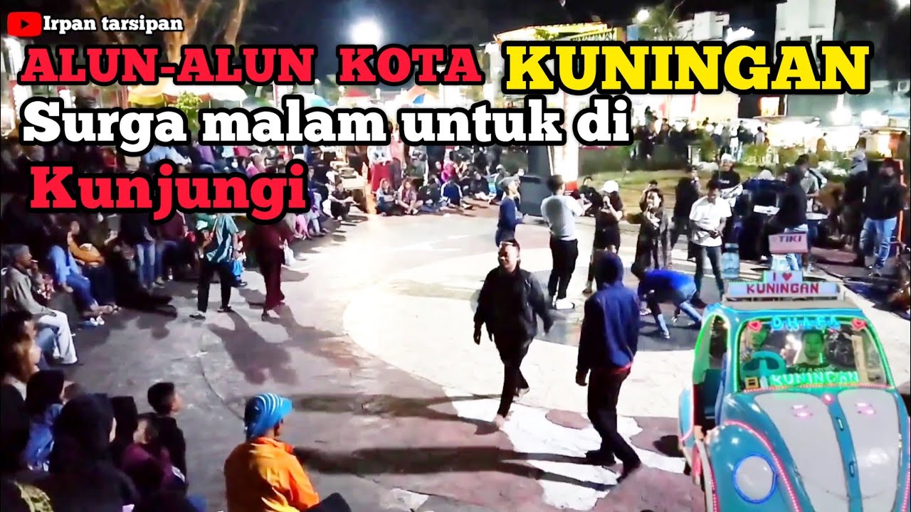EXPLORE: Wisata Malam di Alun alun Taman Kota Kuningan Jawa Barat