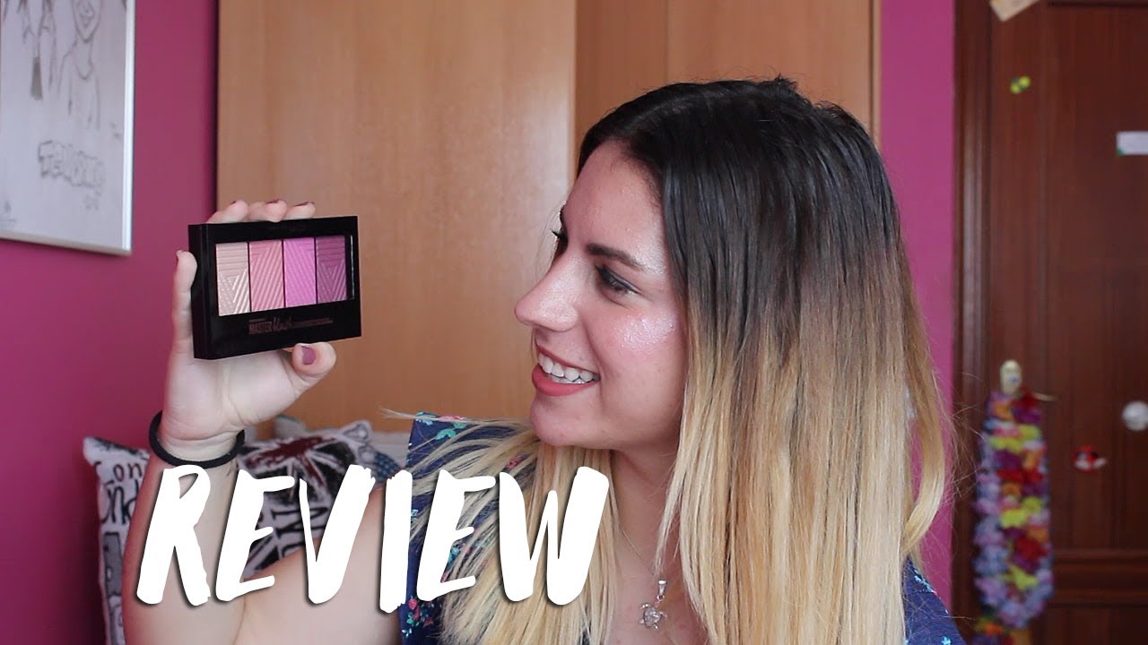 MAYBELLINE MASTER BLUSH PALETTE | REVIEW ||  AndreaFighter