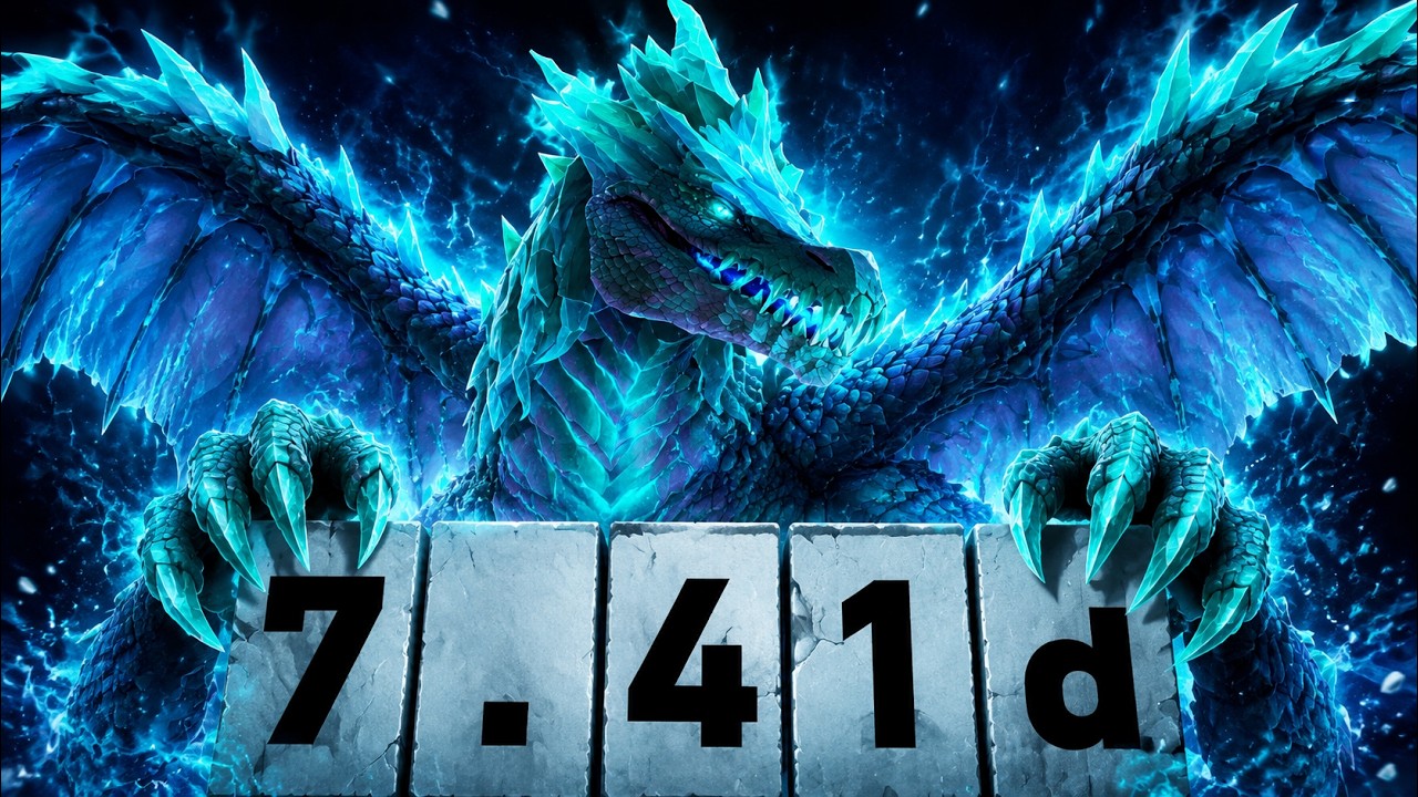 ИМБОВЫЙ САП! 10к ТРЕНЕР в 12к ММР лобби на 5 позиции WINTER WYVERN 7.41d! Подробно