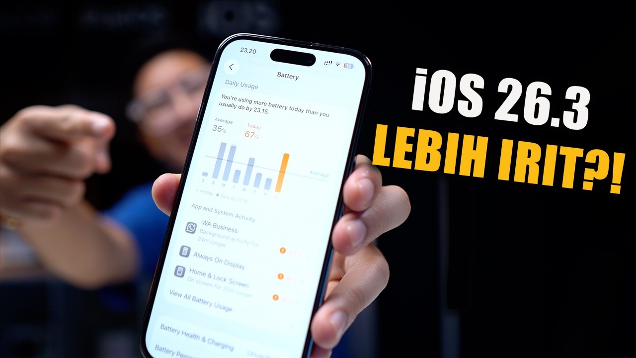 iOS 26.3 Setelah 3 Hari - Baterai Lebih Irit & Gak Cepat Panas?