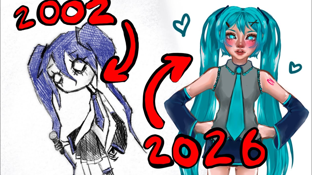I Drew in Every Internet Art Style
