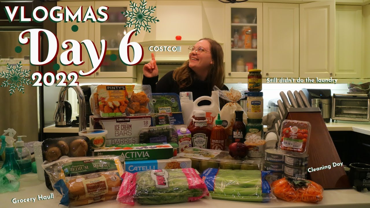 COSTCO HAUL + CLEAN WITH ME! ~ Vlogmas Day 6