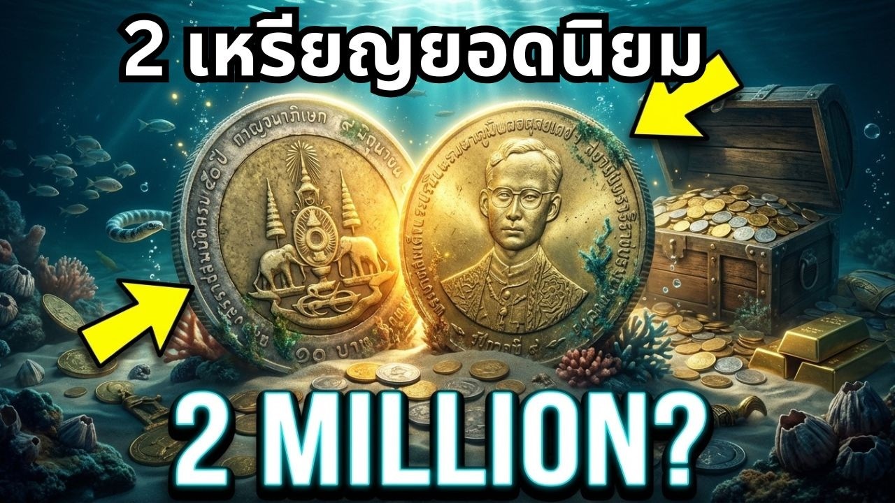 จาก 1 บาทสู่เงินแสน! 2 เหรียญบาทเก่าที่ทำให้หลายคนรวย
