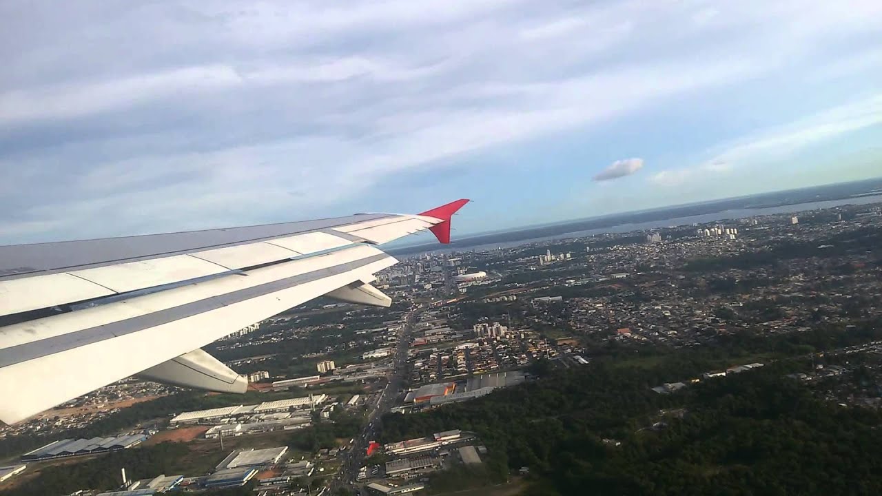 Decolagem de Manaus rumo ao Rio de Janeiro - Airbus A320