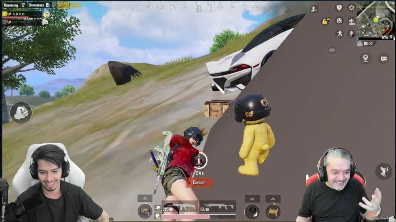 عبود يجلد السيرفر مع امجد ضد محترفين 🔥😮