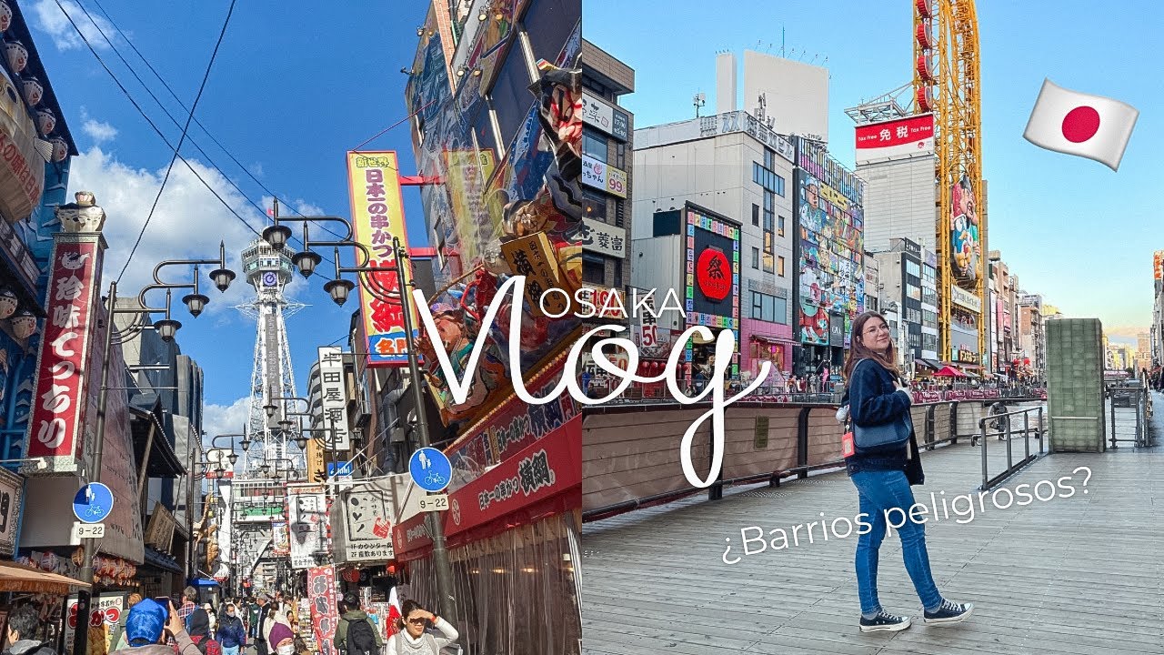 Visitando los barrios más icónicos de la ciudad | Vlog Dotonbori y Shinsekai
