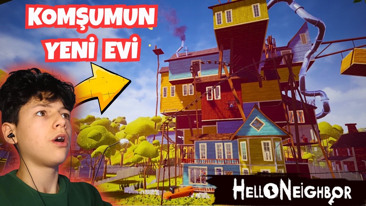 KOMŞUMUN DEVASA YENİ EVİ ! | HELLO NEİGHBOR (3.BÖLÜM)