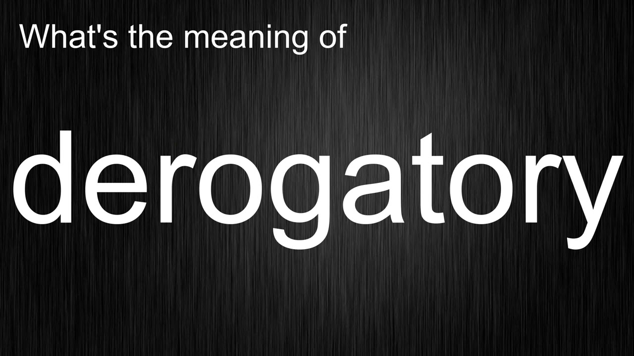 What's the meaning of 
