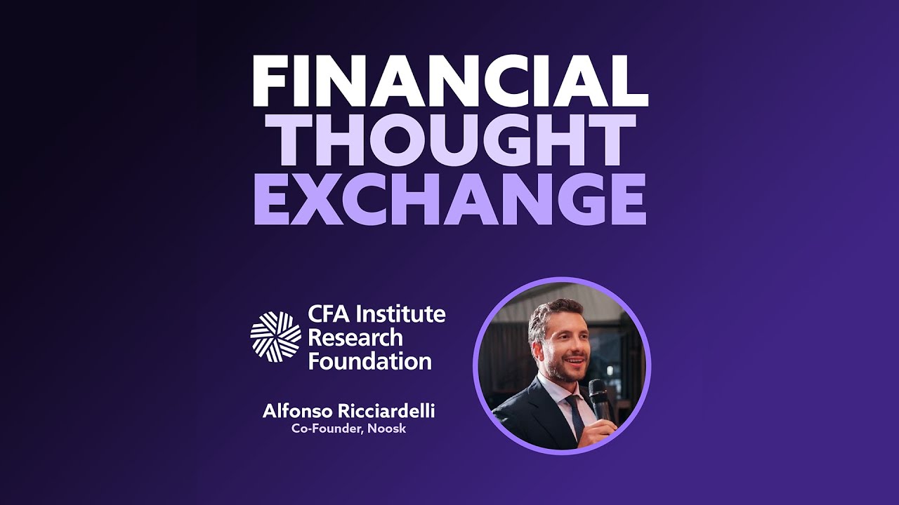 Financial Thought Exchange: Alfonso Ricciardelli on Alternative Credit