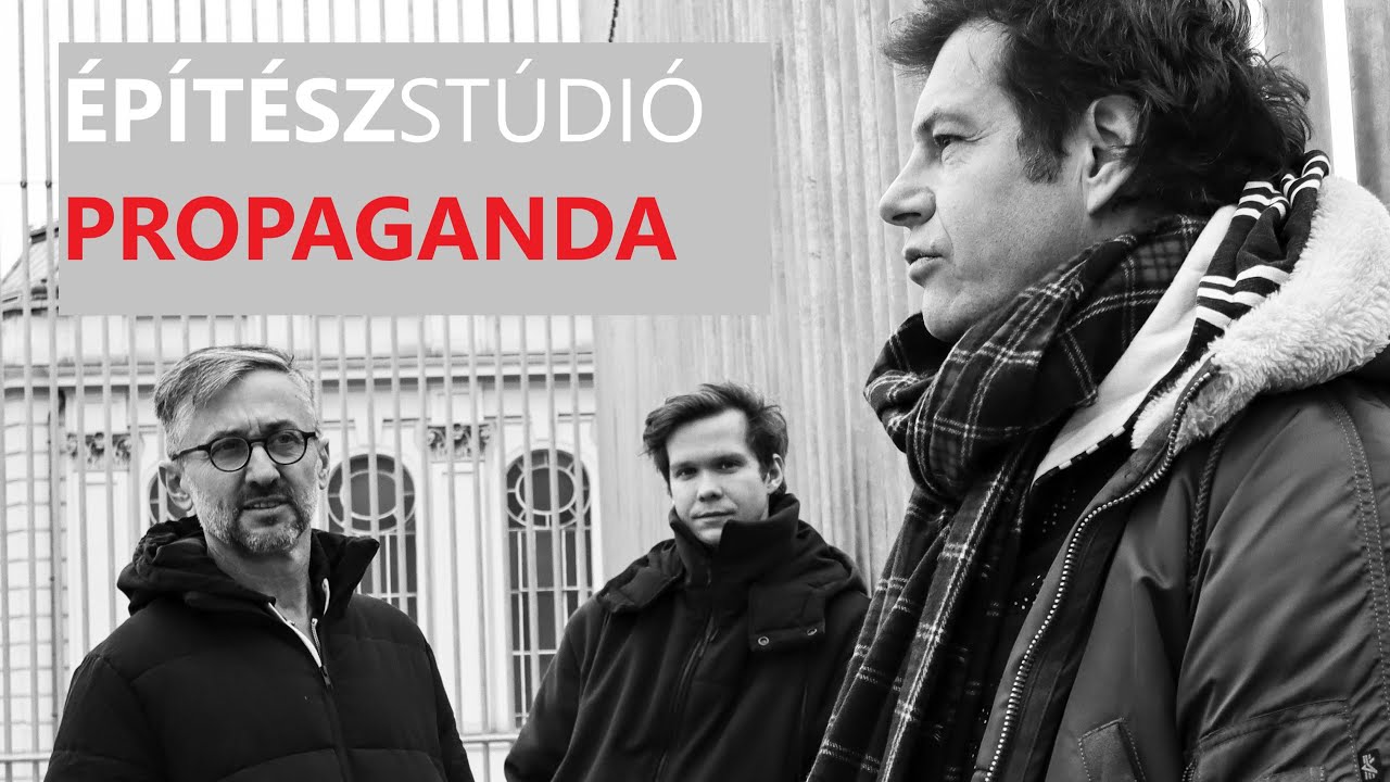 ÉPÍTÉSZ STÚDIÓ és Tilla | Egy világraszóló földbevájt tornaterem | Propaganda - teljes műsor