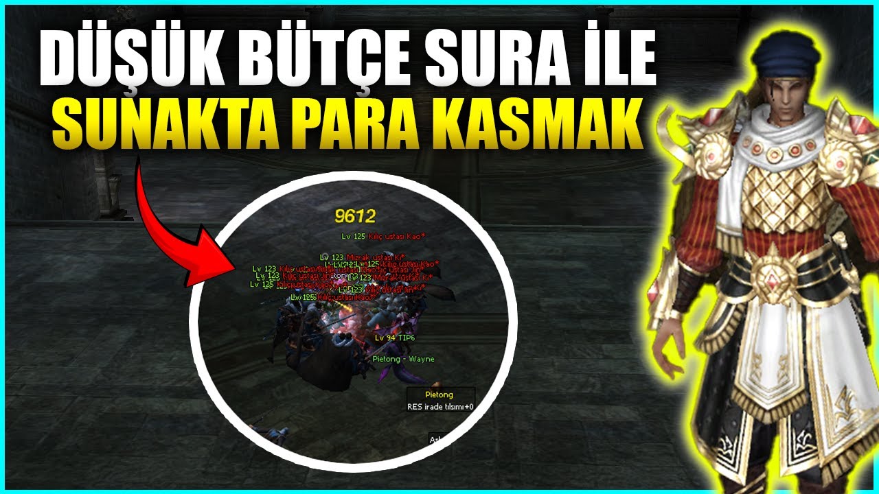DÜŞÜK BÜTÇE SURA İLE SUNAK FARMI YAPMAK Şaman Serisi #7 | Metin2 TR  Lucifer