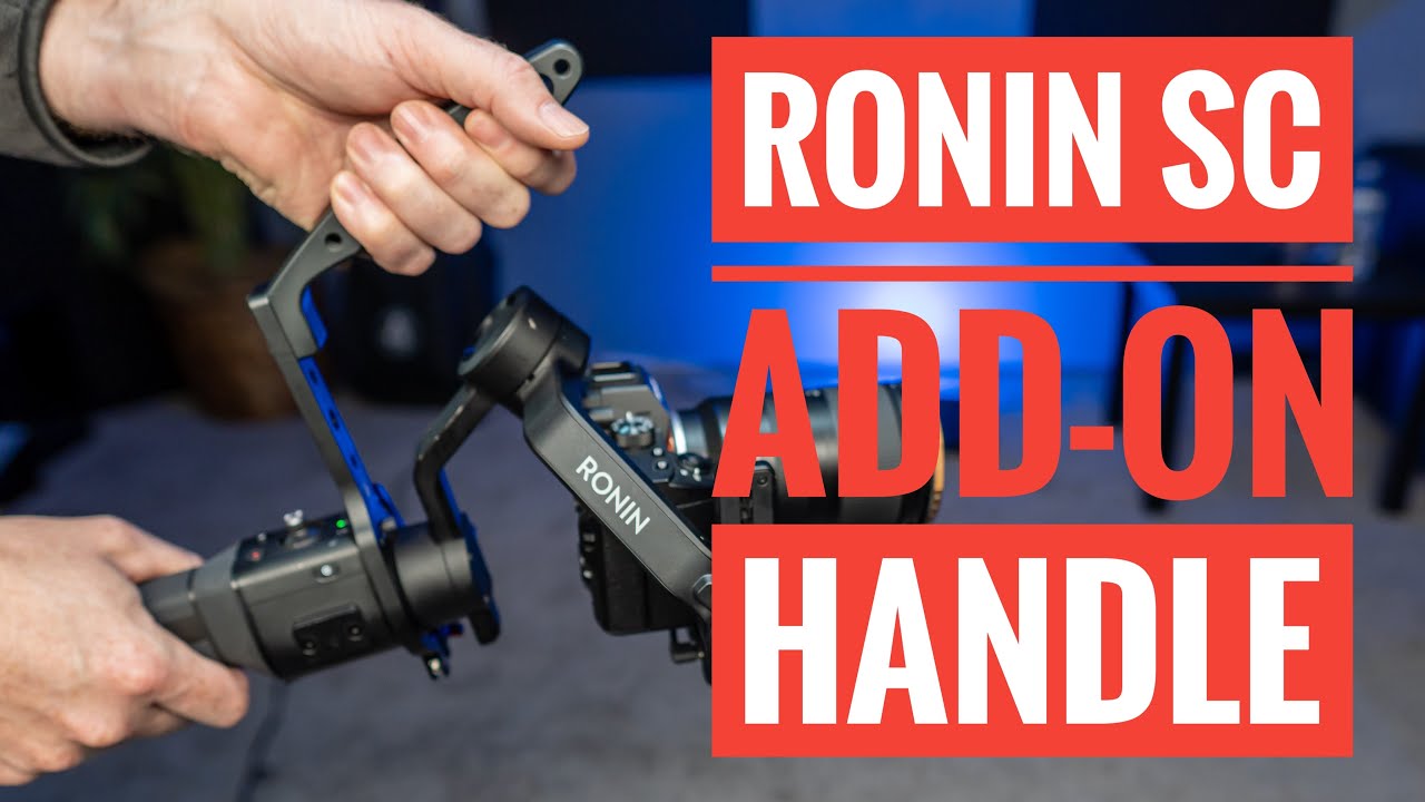 DJI Ronin SC Accessory Handle from Digital Photo Review: Underslung Mode!
