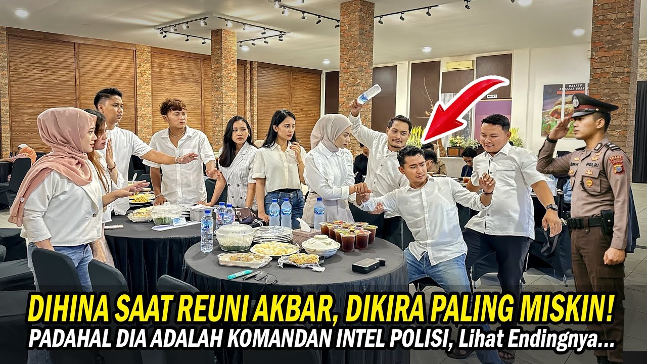DIHINA & DIPERMALUKAN SAAT REUNI AKBAR GARA2 PALING MISKIN! PADAHAL IA ADALAH KOMANDAN INTEL POLISI