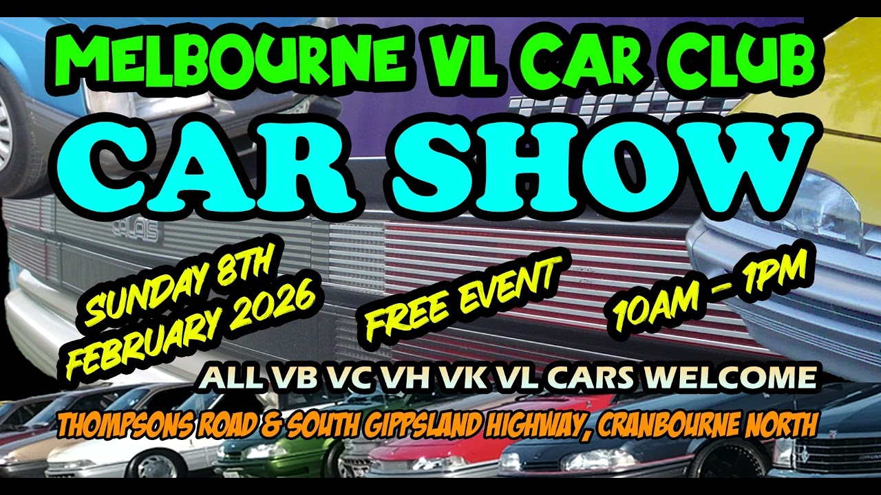 MELBOURNE VL CAR CLUB CAR SHOW 08/02/2026