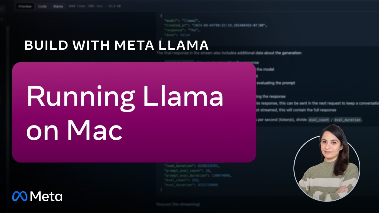 Run Llama 3 on Mac | Build with Meta Llama