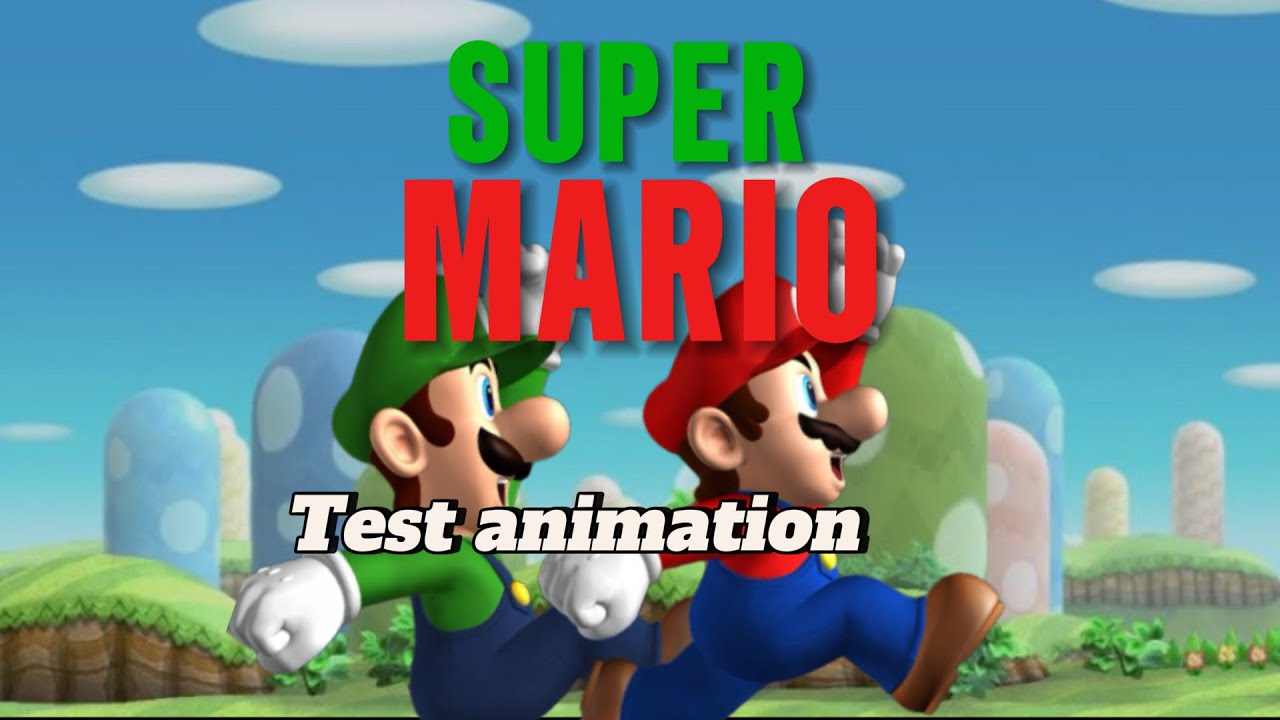 Super Mario Brothers test animation