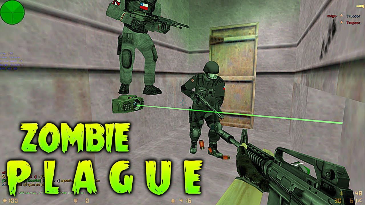 CS 1.6 - ZOMBIE PLAGUE como los VIEJOS TIEMPOS !!