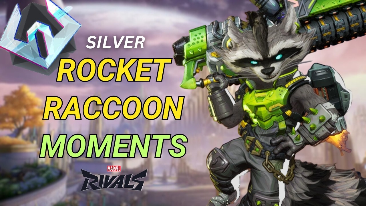 Best of S0 Rocket Raccoon Silver Edition | Marvel Rivals Compilation