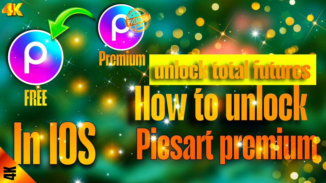 Free Picsart premium unlock in iOS | free to use picsart | shadowrocket app | iPhone users free pics