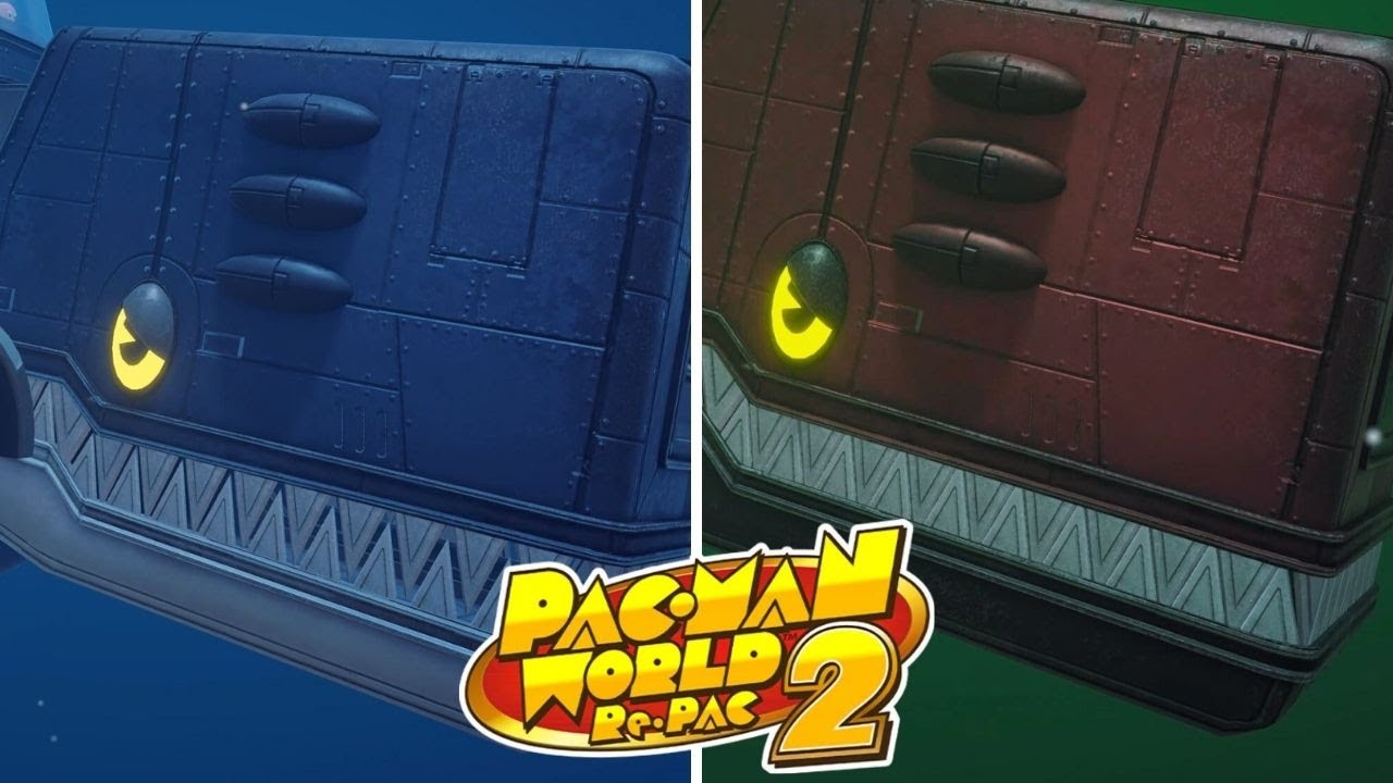 Mega-Whale & Origin Mega-Whale - PAC-MAN WORLD Re PAC-2