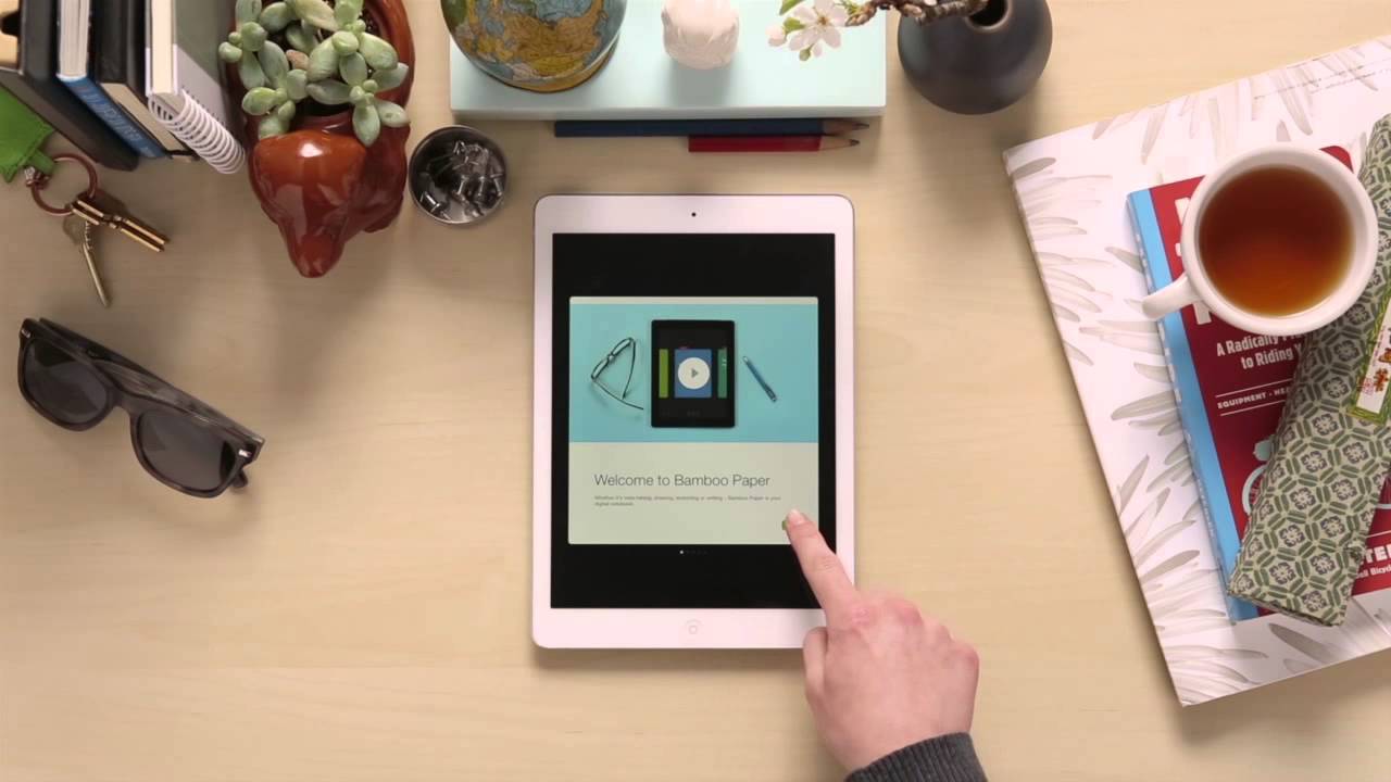Cómo conectar Bamboo Stylus Fineline con Bamboo Paper por primera vez