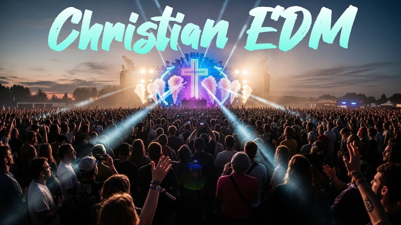 #7 Christian Worship EDM Beats 🙌🔥 High-Energy Faith House Mix for Study & Revival