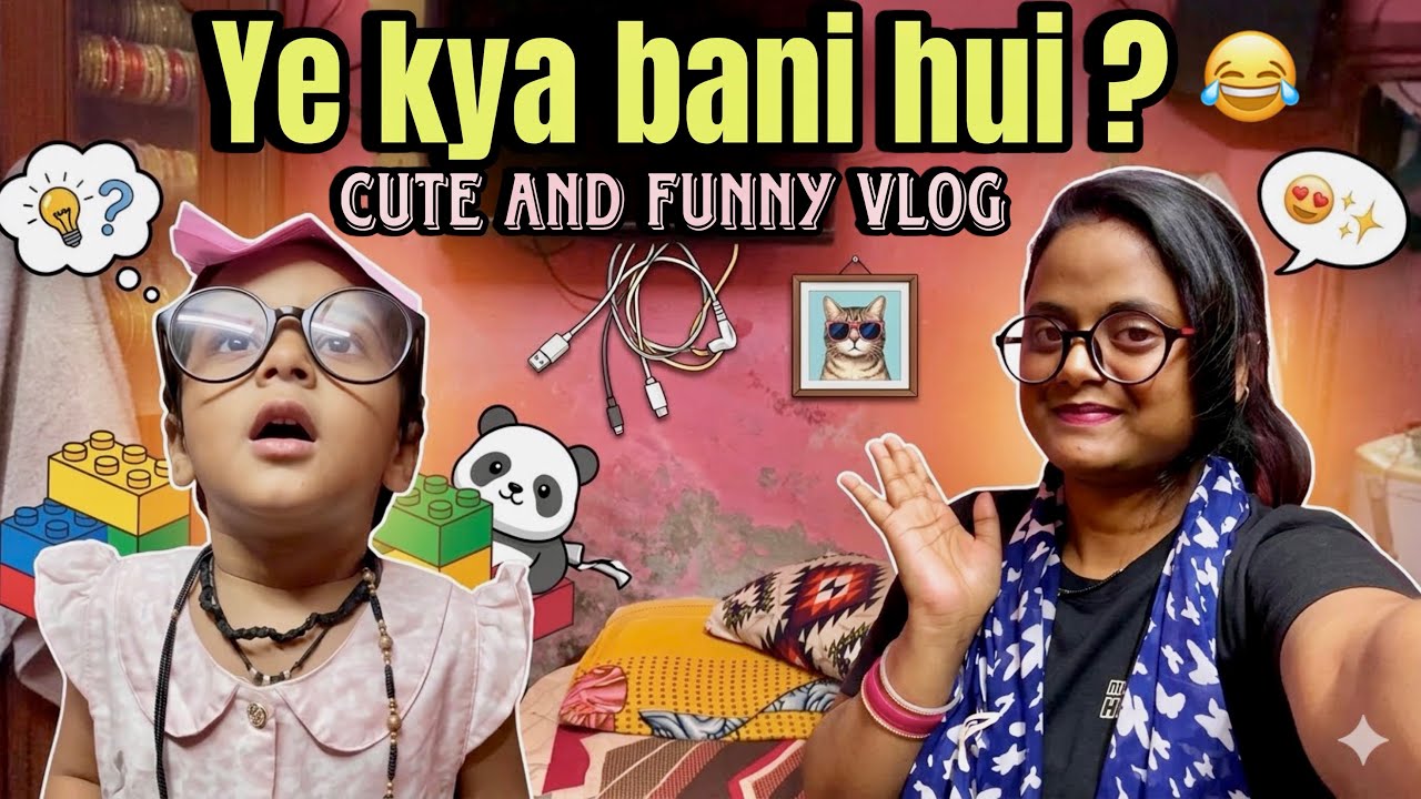 Isko dekh kar ap bhi has😂 padhoge ||fun moments||toddler phase|| watch full vlog ||