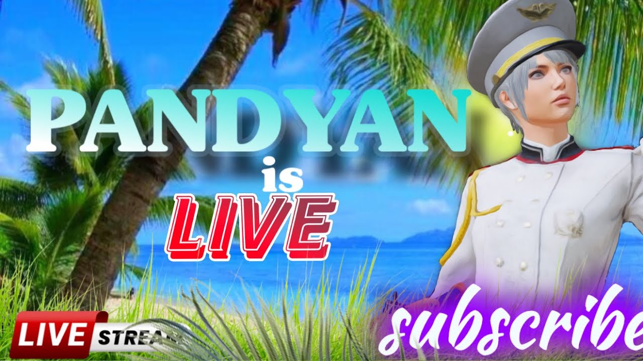 PANDYAN  IS LIVE  - TAMIL BGMI PLAYER
