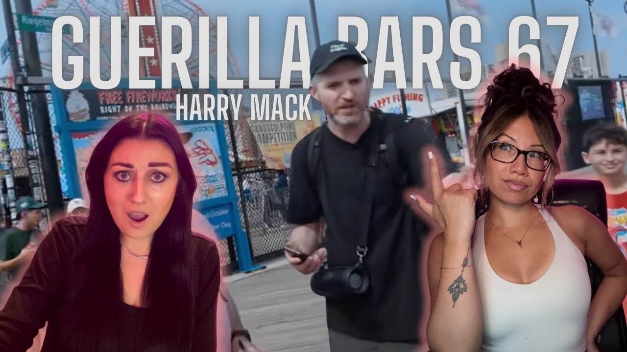 HARY MACK GUERRILLA BARS 67 / РЕАКЦИЯ КОНИ-АЙЛЕНДА!!!