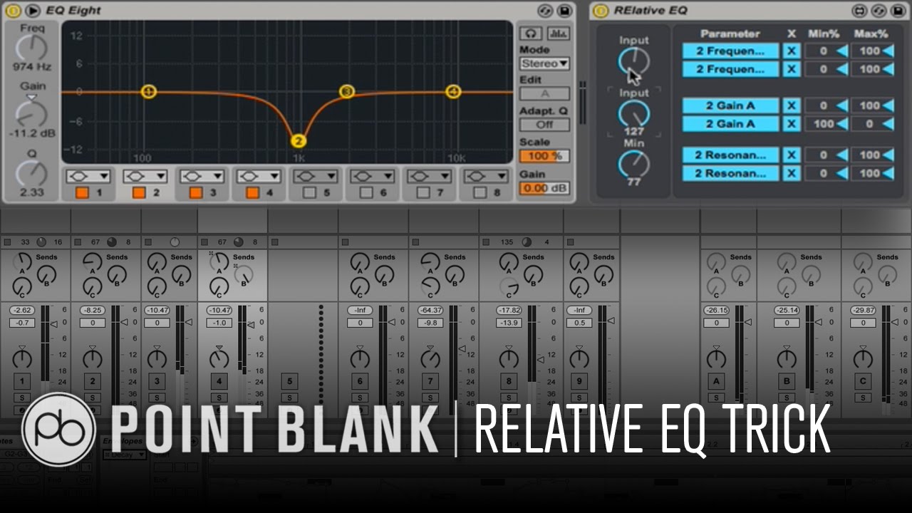 Ableton Live Tutorial: Relative EQing using Max for Live