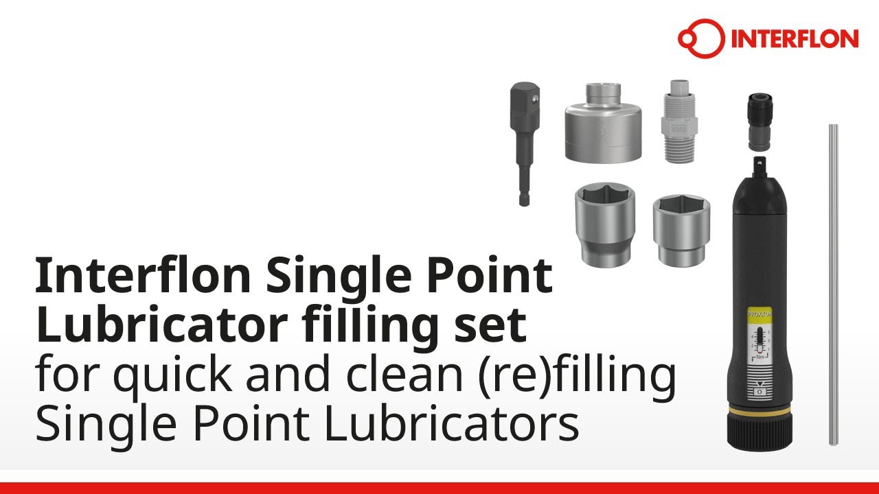 Interflon Single Point Lubricator filling set