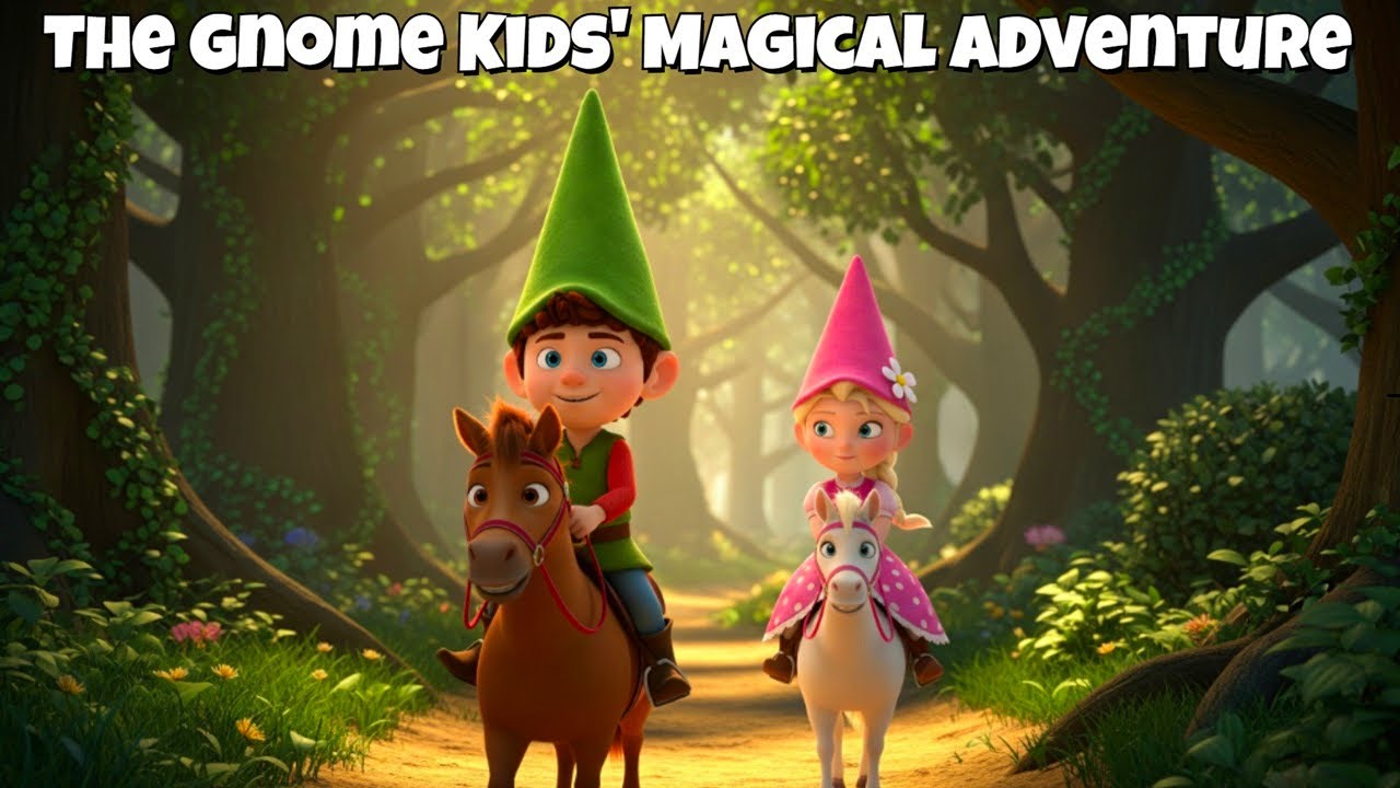 Kids' Bedtime Story - The Gnome Kids' Magical Adventure