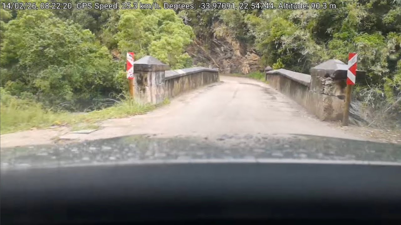 Drive to Knysna through Kaaimans Bridge (No commentary)